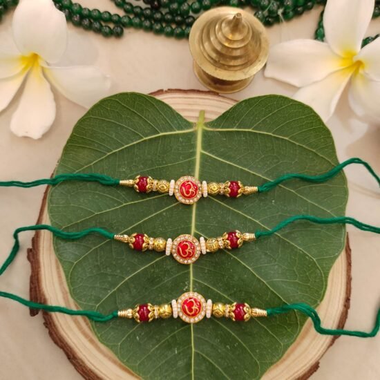 Divine Om Rakhi for Brother ( 1 Pcs )