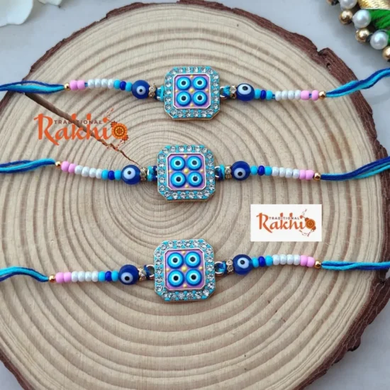 Evil Eye Protection Rakhi Set (1pcs)