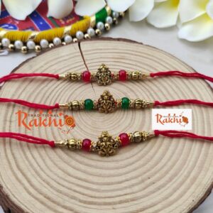 Divine Ganesha Rakhi Set (1pcs)