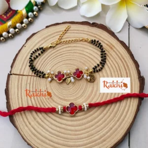Matching Bhaiya Bhabhi Rakhi Set