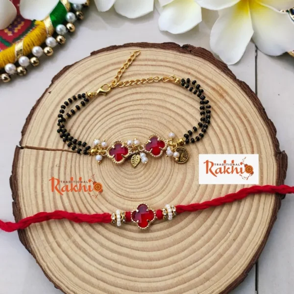 Matching Bhaiya Bhabhi Rakhi Set