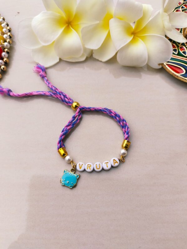 Customizable Name Kids Rakhi - Image 3