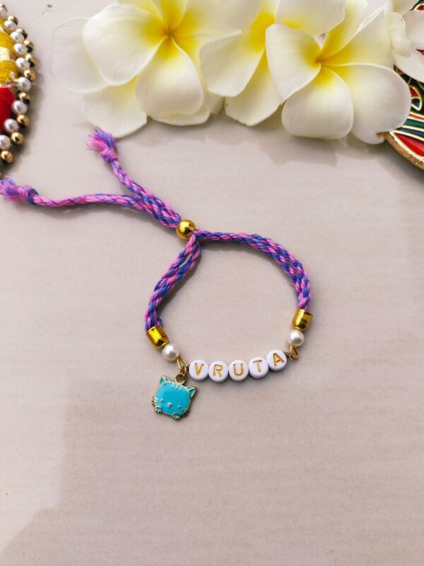 Customizable Name Kids Rakhi - Image 2