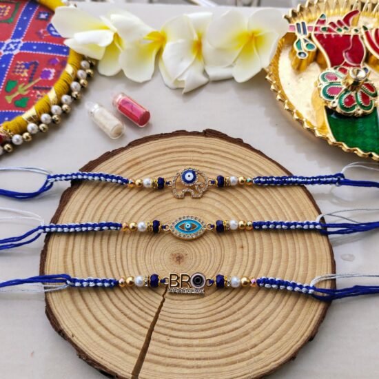 Evil Eye, Elephant & BRO Designer Rakhi Collection