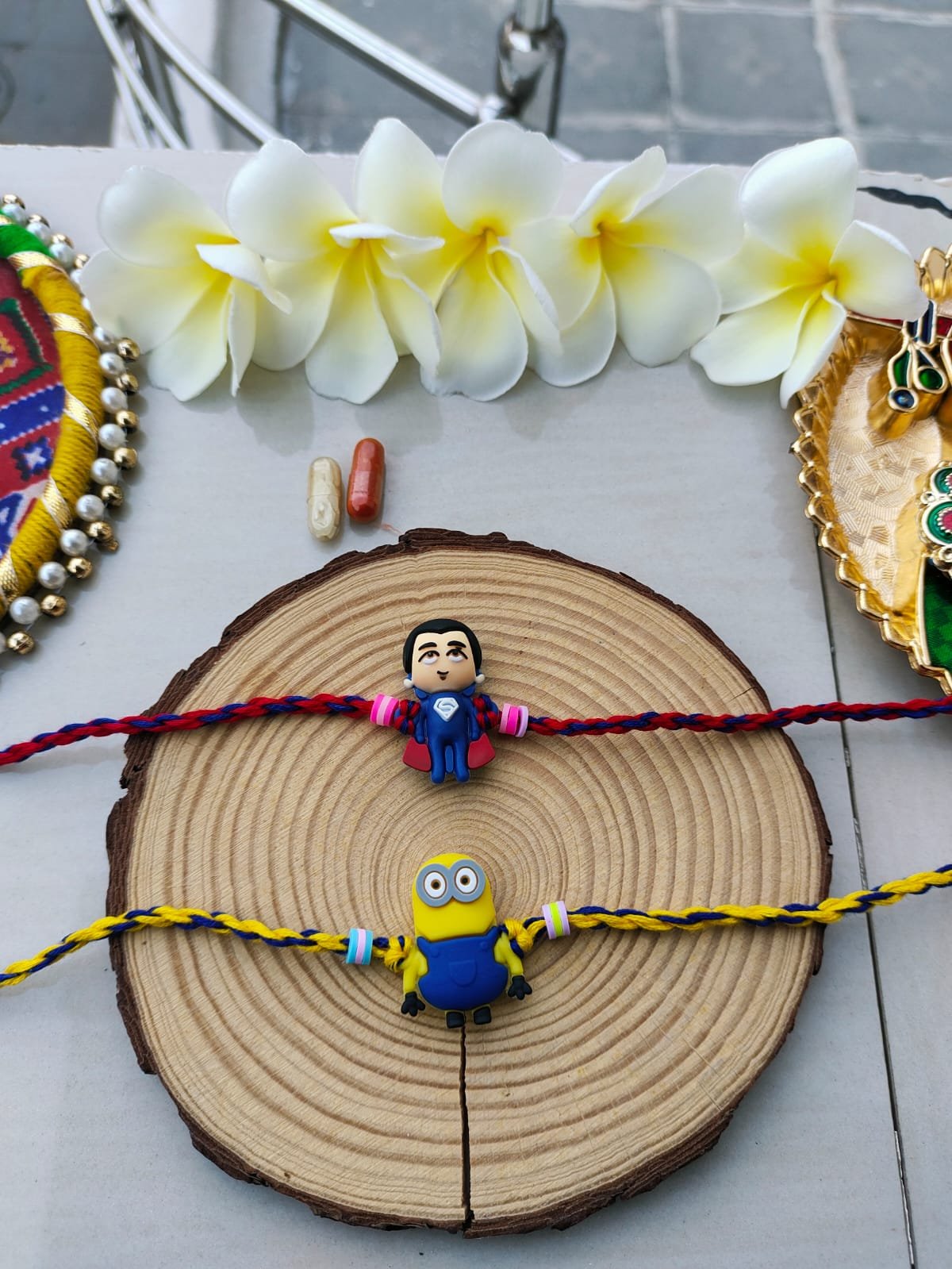 Cute Minion Character Designer Kids Rakhi (Single Piece) - Image 4