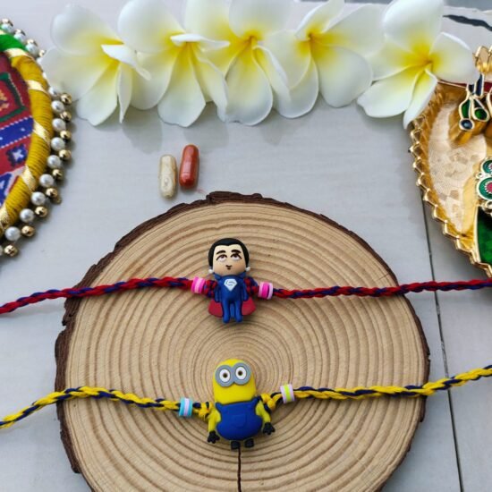 Cute Minion Character Designer Kids Rakhi (Single Piece)